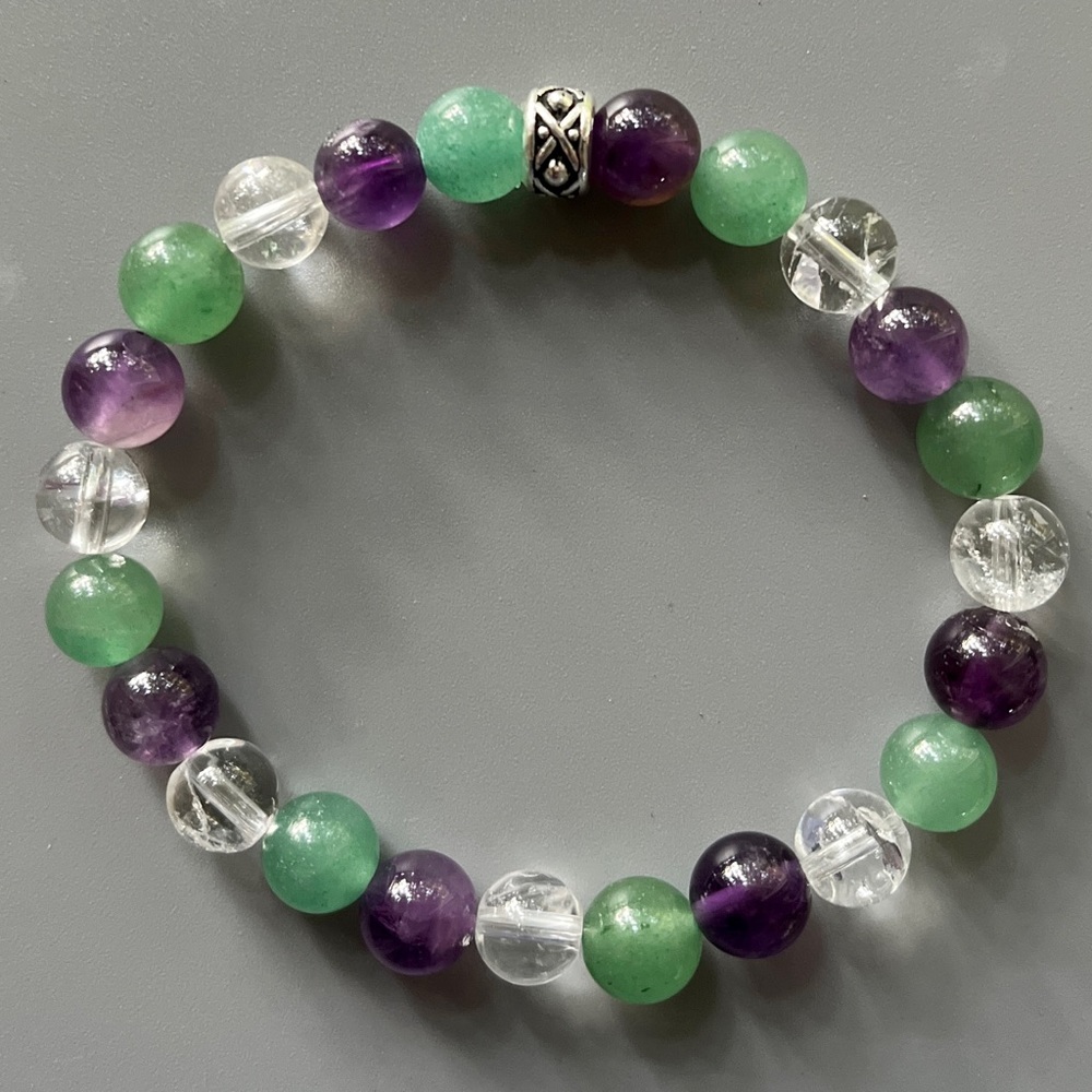 Fibromyalgia Handcrafted Healing Bead Bracelet